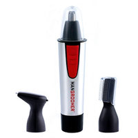MANGROOMER Detail Groomer with 3 Heads for Nose