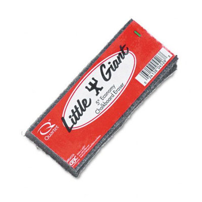 Quartet QRT804526 Felt Eraser For Chalkboard- 5inchx2inchx1inch- Black