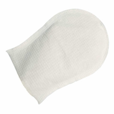 Drive Medical Pre Moistened Wash Glove, White, 1 ea