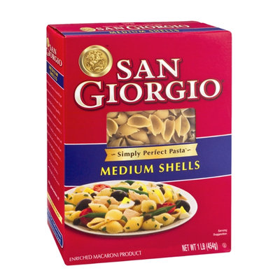 San Giorgio Enriched Macaroni Product Medium Shells