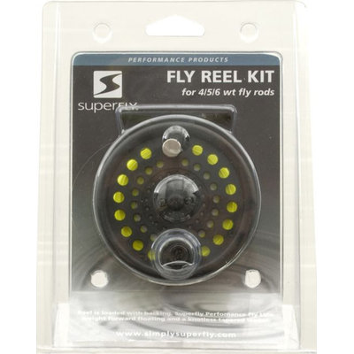 Superfly SuperFly Fly Reel Kit with Line, 4/5/6