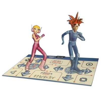 DDR Game Party Mix TV Plug & Play Twin-Pro 2 Player Dance Pad with 15 Songs