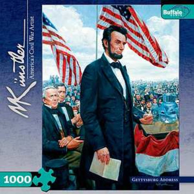 Buffalo Games Civil War Gettysburg Address 1000 Pcs Ages 14+