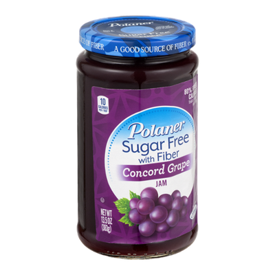Polaner Sugar Free Jam with Fiber Concord Grape