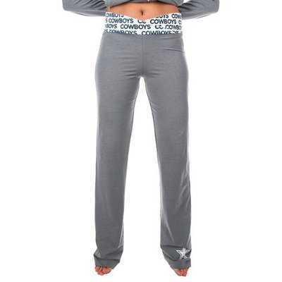 Dallas Cowboys Team Apparel Dallas Cowboys Gray Womens Tessie Yoga Pants Size: M