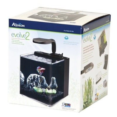 Aqueon AQE17100 Evolve Desk Top Aquariums Tank, 2-Gallon