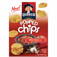 Quaker® Popped Chips Salsa Fresca Flavor Hummus Popped Chips