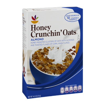 Ahold Honey Crunchin' Oats Cereal Almond