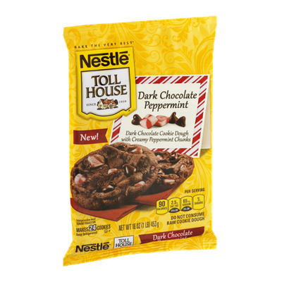 Nestlé® Toll House® Dark Chocolate Peppermint Cookie Dough