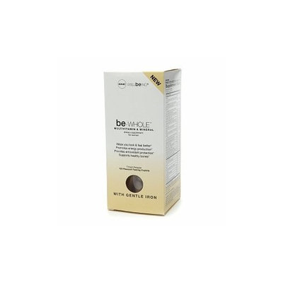 GNC Wellbeing Be-whole Multivitamin & Mineral with Gentle Iron, Caplets 120 Ea