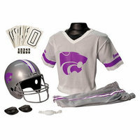 Franklin Sports Kansas St. Helmet/Jersey set- OSFM ages 5-9