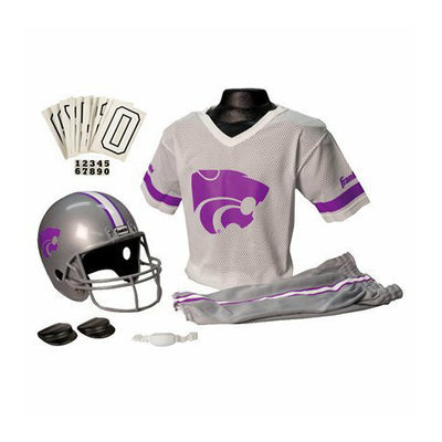 Franklin Sports Kansas St. Helmet/Jersey set- OSFM ages 5-9