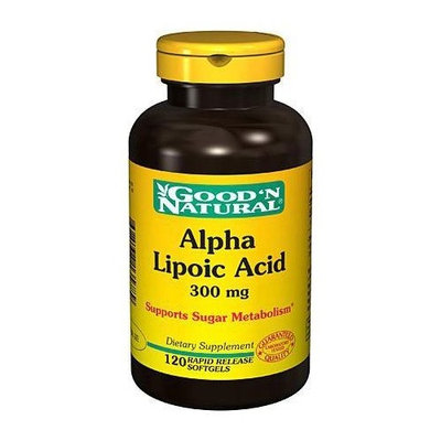 Good 'N Natural - Alpha Lipoic Acid 300 mg. - 120 Softgels