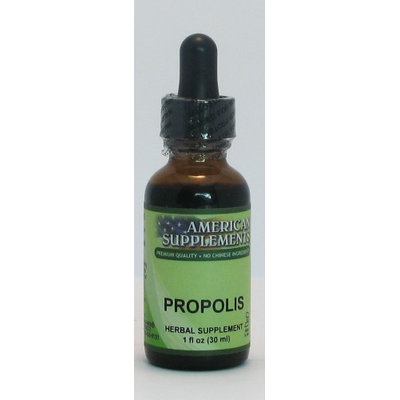 Propolis No Chinese Ingredients American Supplements 1 oz Liquid