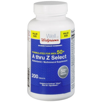 Walgreens Women's A-Z 50+ , Tablets