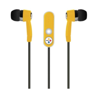 Pittsburgh Steelers Earbuds with Microphone