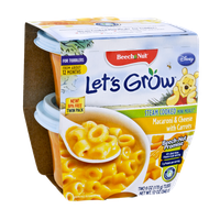 Beech-Nut® Let's Grow Macaroni & Cheese with Carrots Steam Cooked Mini Meals