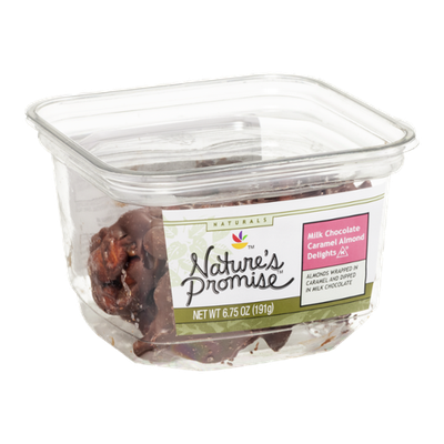 Nature's Promise Milk Chocolate Caramel Almond Delights