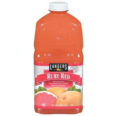 Langers Ruby Red Grapefruit Juice, 64-Ounce (Pack of 8)