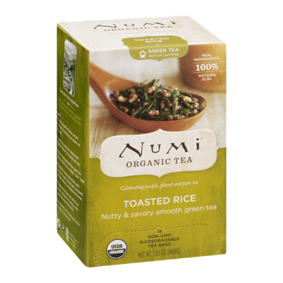 Numi Organic Toasted Rice Tea - 18 CT