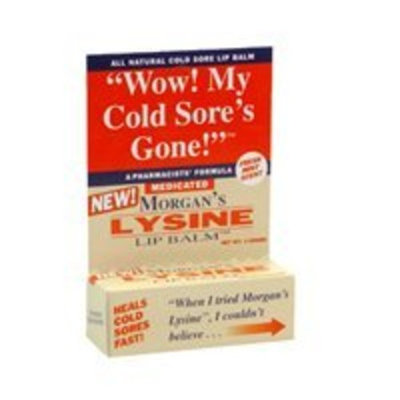 Morgans Morgans Lysine Lip Balm Medicated, 0.17 oz