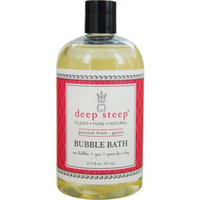 Deep Steep Bubble Bath, Passion Fruit Guava, 17.5 fl oz