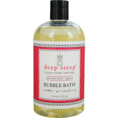 Deep Steep Bubble Bath, Passion Fruit Guava, 17.5 fl oz