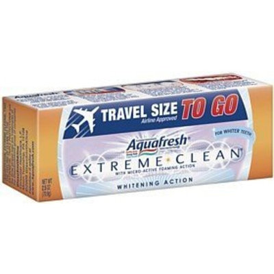Aquafresh Extreme Clean Whitening Action Fluoride Toothpaste-2.5 oz