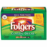 Folgers Classic Decaf Medium Ground Coffee Refill Pack