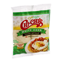 Chi-Chi's Taco Style Tortillas White Corn -10 CT