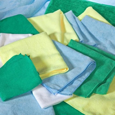 All Rags MFMP12YLW Microfiber Cloth Yellow 12 x 12