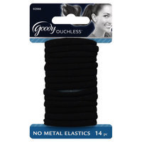Goody Ouchless Comfort Ponytailer Black 14 CT