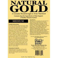 Pretty Bird International BPB74309 Natural Gold Pellets Medium