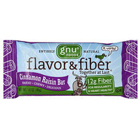 Gnu Food s Cinnamon Raisin Fiber Bars