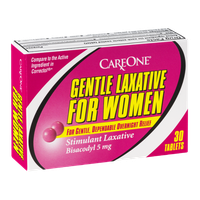 CareOne Gentle Laxative for Women Tablets - 30 CT