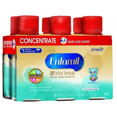Enfamil Prosobee Soy Concentrate Infant Formula, 6 Count (Pack of 4) (Packaging May Vary)