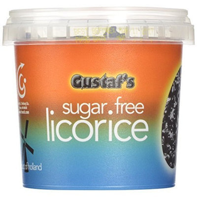 Gustaf's Sugar Free Licorice Bears, 7-Ounce Cups (Pack of 6)