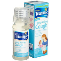 Triaminic Long Acting Cough Syrup, Berry Punch Falvor, 4-Ounce Bottles (Pack of 2)