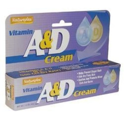 Vitamin A & D Cream - Prevent Diaper Rash, 1.5 oz,(Natureplex)