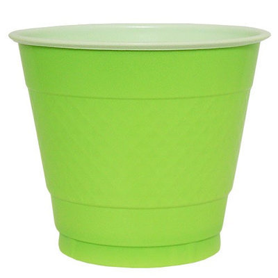 Hanna K Signature Hanna K. Signature 80580 9 Oz Lime Green Plastic Cup - 600 Per Case