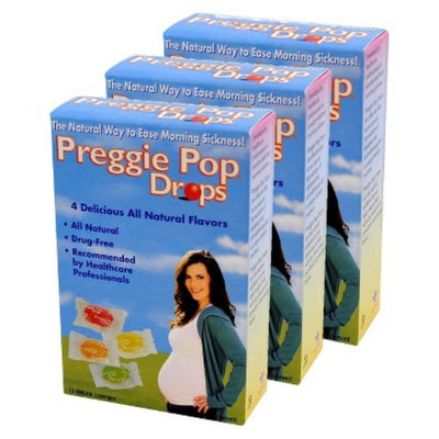 Three Lollies Preggie Pop Drops Dietary Supplement Lozenges - 12