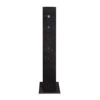 Craig Color Changing Bluetooth Tower Speaker System with FM Radio