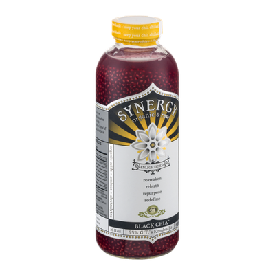GT's Raw Organic Kombucha Black Chia