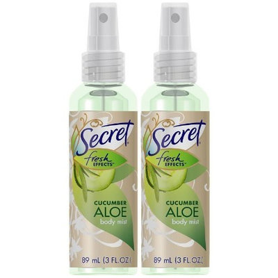 Secret Fresh Effects Body Mist, Fresh Water Orchid 3 oz (89 ml)