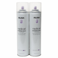 Rusk Radical Extreme Hold Finishing Hairspray - Double Pack, 1 set
