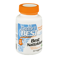 Doctor's BEST Best Nattokinase Veggie Caps - 90 CT
