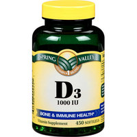 Spring Valley D-3 High-Potency Vitamin Dietary Supplement