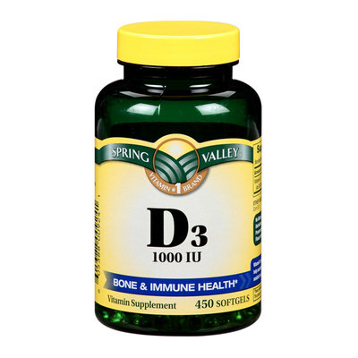 Spring Valley D-3 High-Potency Vitamin Dietary Supplement