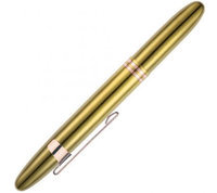 Fisher Space Pen Co. Fisher Space Pens Brass Lacquered Bullet Pen with Clip