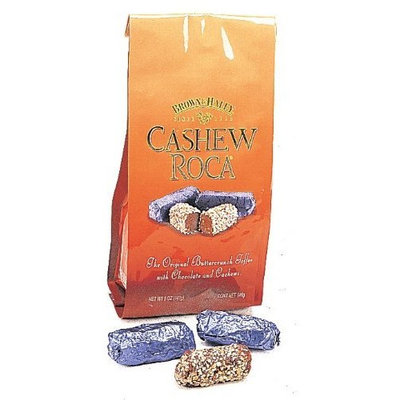 Cashew Roca Buttercrunch Toffee, 5-Ounce Bags (Pack of 2)